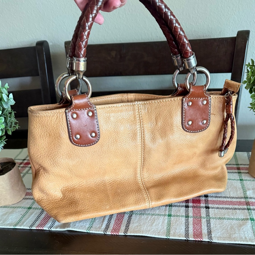 Fossil Tan Leather Women's Bag